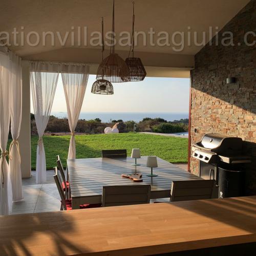 Villa a louer a sant giulia en corse du sud 20137