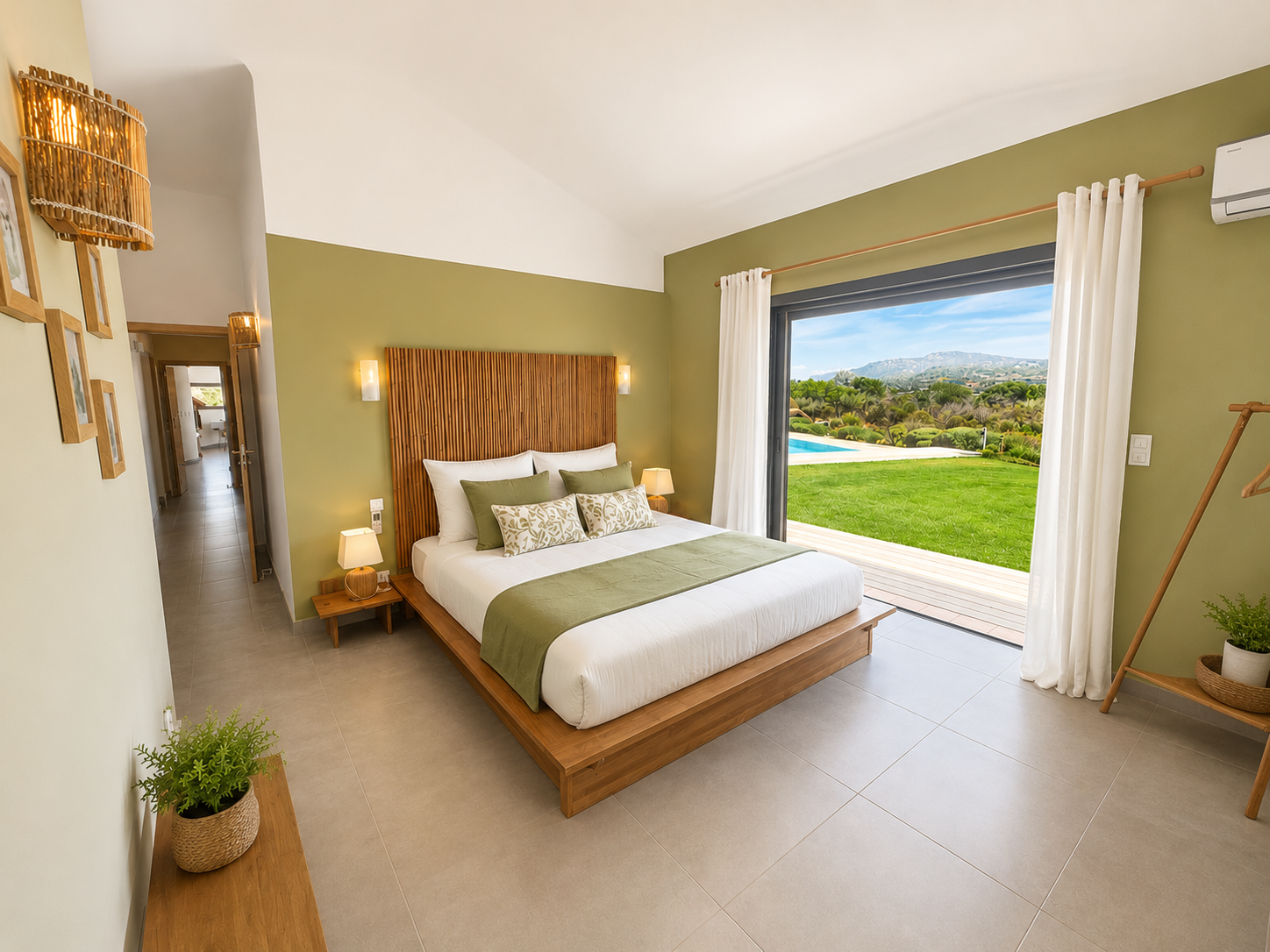 Chambre parentale de Villa Seralya